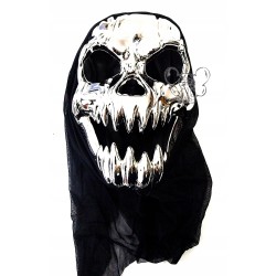 KOSTIUM SZKIELET śmierć KoŚCIOTRUP HALLOWEEN 4EL SR