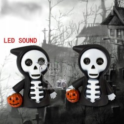 BRELOK BRELOCZEK ŚMIERĆ Z DŹWIĘKIEM HALLOWEEN