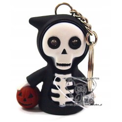 BRELOK BRELOCZEK ŚMIERĆ Z DŹWIĘKIEM HALLOWEEN