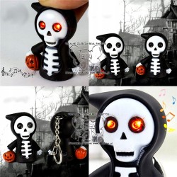 BRELOK BRELOCZEK ŚMIERĆ Z DŹWIĘKIEM HALLOWEEN