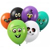 BALON BALONY POTWORY HALLOWEEN ZESTAW 6SZT
