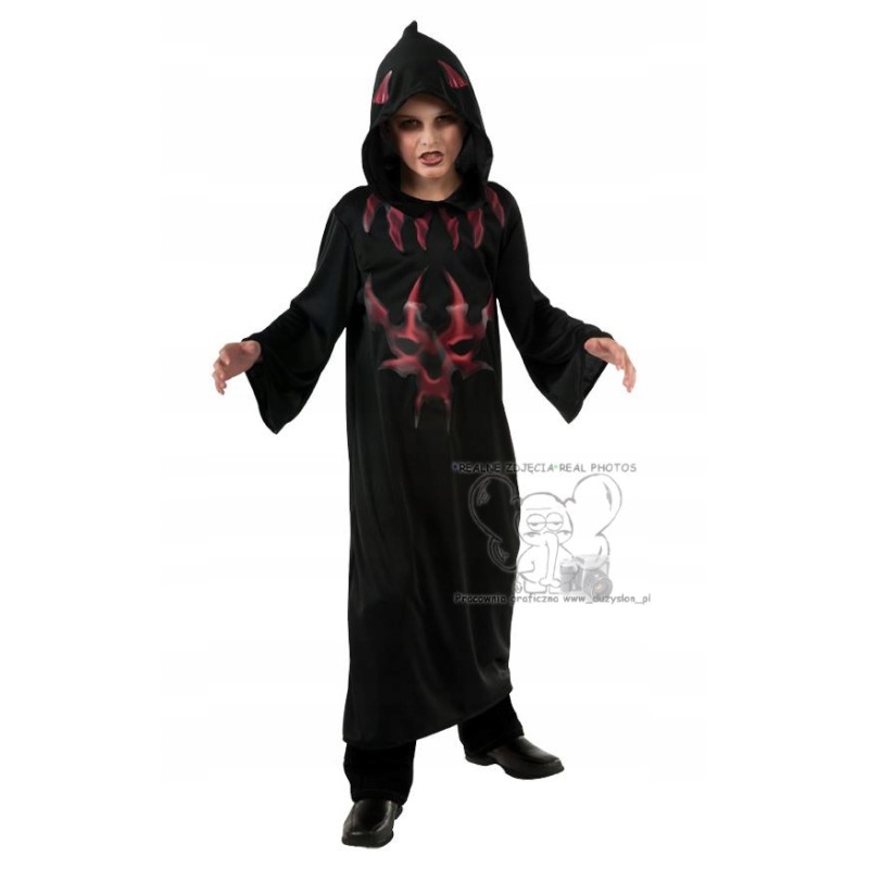 strój KOSTIUM KAT diabła DIABEŁ DEMON HALLOWEEN M