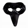MASKA CZARNY KRUK PTAK SROKA HALLOWEEN