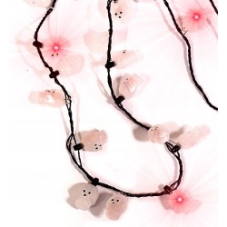 LAMPKI ŁAŃCUCH NASZYJNIK HALLOWEEN CZASZKI LED 85