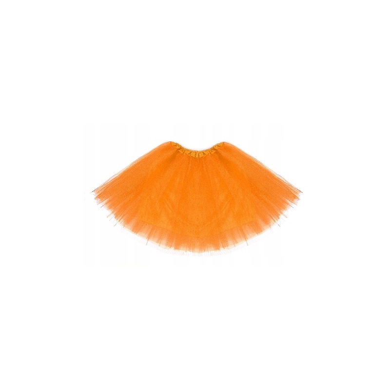 SPÓDNICZKA TIUL TUTU PODSZEWKA 40 POMARAŃ hallowen