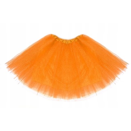 SPÓDNICZKA TIUL TUTU PODSZEWKA 40 POMARAŃ hallowen