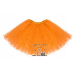 SPÓDNICZKA TIUL TUTU PODSZEWKA 40 POMARAŃ hallowen