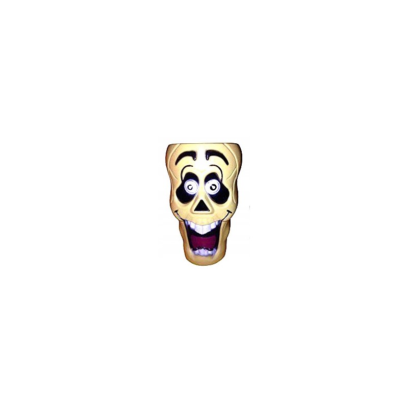 KUBEK PLASTIKOWY HALLOWEEN CZASZKA KOŚCIOTRUP