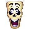 KUBEK PLASTIKOWY HALLOWEEN CZASZKA KOŚCIOTRUP