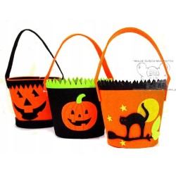 KOSZYK KOSZ FILCU PSIKUS HALLOWEEN FRANKENSTEN
