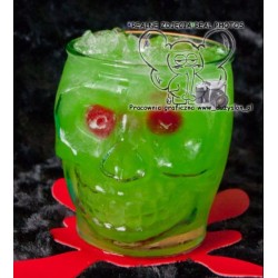 SZKLANKA KUBEK CZASZKA PLASTIK HALLOWEEN