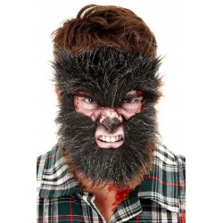 MASKA PERUKA WILKOŁAK MAŁPA JASKINIOWIEC HALLOWEEN