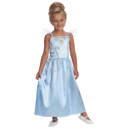 KOSTIUM STRÓJ KOPCIUSZEK DŁUGA DISNEY RUBIE'S 3-4 LAT 104 S