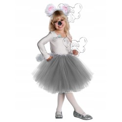 KOSTIUM MIŚ KOALA NIEDŹWIEDŹ 4el 40 cm SZARY