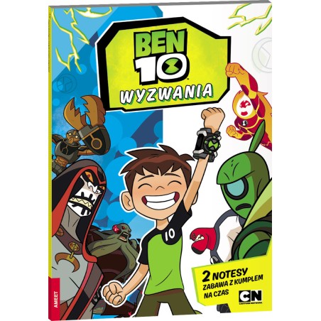 KSIĄŻKA WYZWANIA 96 STRON 2 NOTESY BENTEN BEN 10