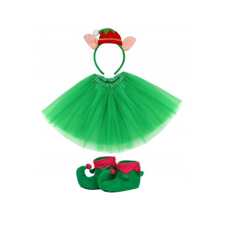 KOSTIUM ELFKI ELF OPASKA U SPÓDNICZKA Z40CM BUTY B