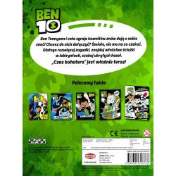 KSIĄŻKA + NAKLEJKI CZAS NA BOHATERA BENTEN BEN 10