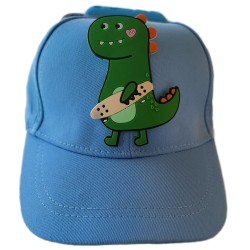 CZAPKA Z DASZKIEM BEJSBOLÓWKA dinozaur 3D z regulacją