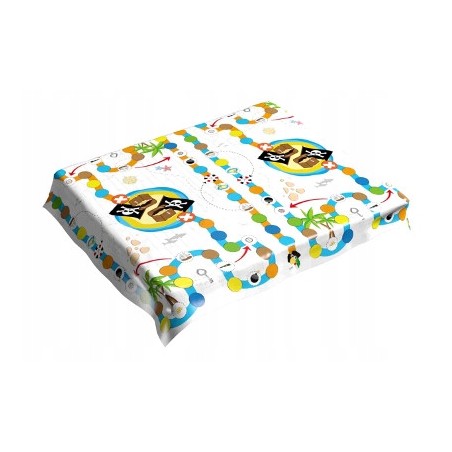 OBRUS PIRACI PIRACKI PIRAT GRA PLANSZOWA 120CM