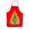 FARTUSZEK FARTUCH ŚWIĄTECZNY PLAMOODPORNY CHOINKA