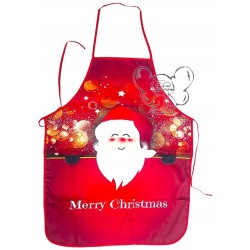 FARTUSZEK FARTUCH ŚWIĄTECZNY PLAMOODPORNY MIKOŁAJ