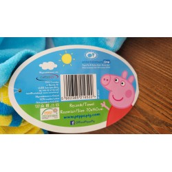 Ręcznik kąpielowy Carbotex 140 cm x 70 cm peppa - George