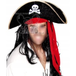 KAPELUSZ PIRATA KAPITANA PIRACKI. PIRAT PIRATKA