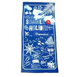 RĘCZNIK PLAŻOWY MARYNISTYCZNY SZYBKOSCHNĄCY 70X150