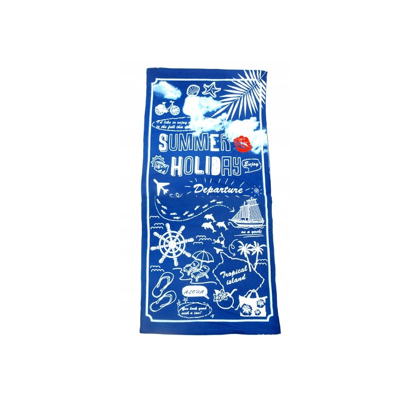 RĘCZNIK PLAŻOWY MARYNISTYCZNY SZYBKOSCHNĄCY 70X150