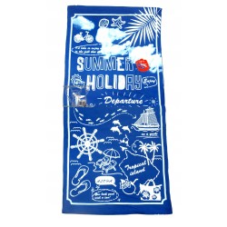 RĘCZNIK PLAŻOWY MARYNISTYCZNY SZYBKOSCHNĄCY 70X150