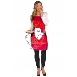 FARTUSZEK FARTUCH ŚWIĄTECZNY PLAMOODPORNY WIENIEC