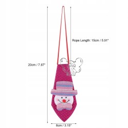 KRAWAT ŚWIĄTECZNY DZIECIĘCY ŚWIĘTA BAŁWAN