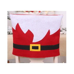 POKROWIEC NA KRZESŁO mikołaj ZIELONY FILC 47X45