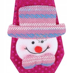 KRAWAT ŚWIĄTECZNY DZIECIĘCY ŚWIĘTA BAŁWAN