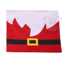 POKROWIEC NA KRZESŁO mikołaj ZIELONY FILC 47X45