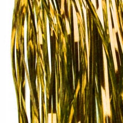 lameta ANIELSKI WŁOS 100cm CHOINKA GRUBA ZŁOTA