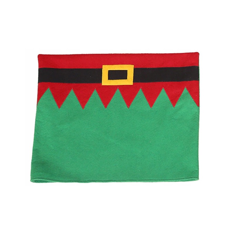 POKROWIEC NA KRZESŁO ELF ZIELONY FILC