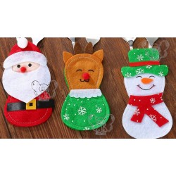 POKROWIEC POKROWCE KIESZONKI NA SZTUĆCE RENIFER