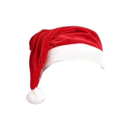 CZAPKA MIKOŁAJA MIKOŁAJKI WELUR WELUROWA 56