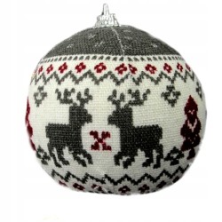 BOMBKA MATERIAŁOWA NORWESKI WZÓR RENIFERY