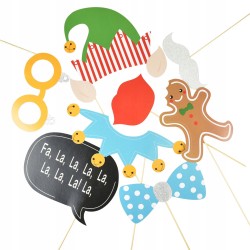 AKCESORIA FOTOBUDKA ŚWIĄTECZNE BOŻE NARODZENIE