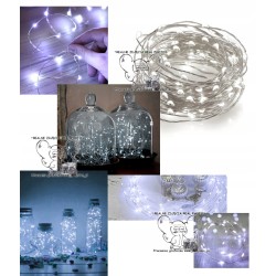 LAMPKI CHOINKOWE ŚWIATŁA LED MICRO GWIEZDNY PYŁ 5M