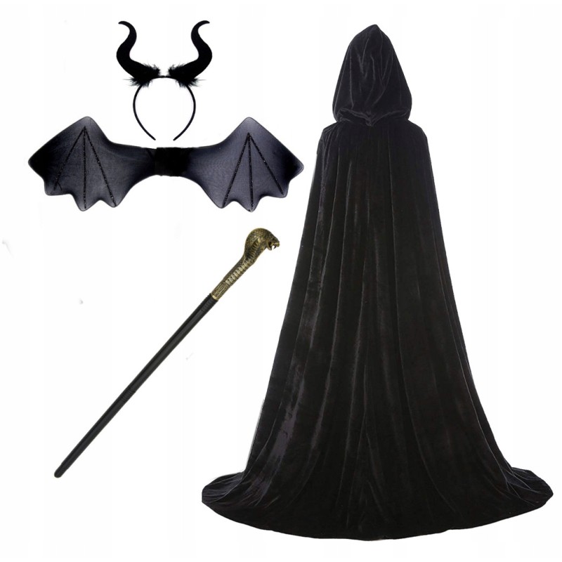KOSTIUM MALEFICENT DIABOLIN CZAROWNICA O/S/R/P4