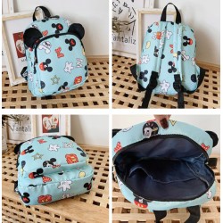 PLECAK SZKOLNY MYSZKA MIKI MICKEY MOUSE USZY RÓŻ