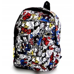 PLECAK KOMIKS COMICS KOMIKSY SZKOLNY 40 CM TWARZE