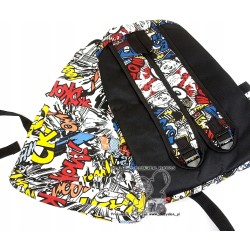 PLECAK KOMIKS COMICS KOMIKSY SZKOLNY 40 CM TWARZE