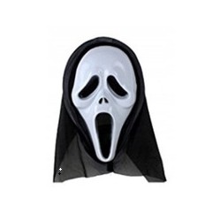 MASKA KRZYK Z KAPTUREM SCREAM HALLOWEEN