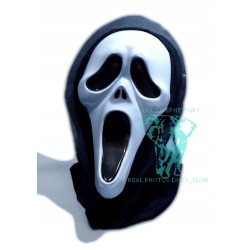 MASKA KRZYK Z KAPTUREM SCREAM HALLOWEEN