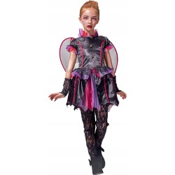 KOSTIUM WAMPIR WAMPIRZYCA mała skrzydła NIETOPERZ IKALI 116