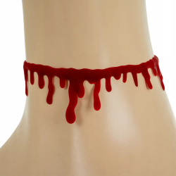 Kostium zakrwiawiona zakonnica halloween +naszyjnik +krzyż +krew spay 5el